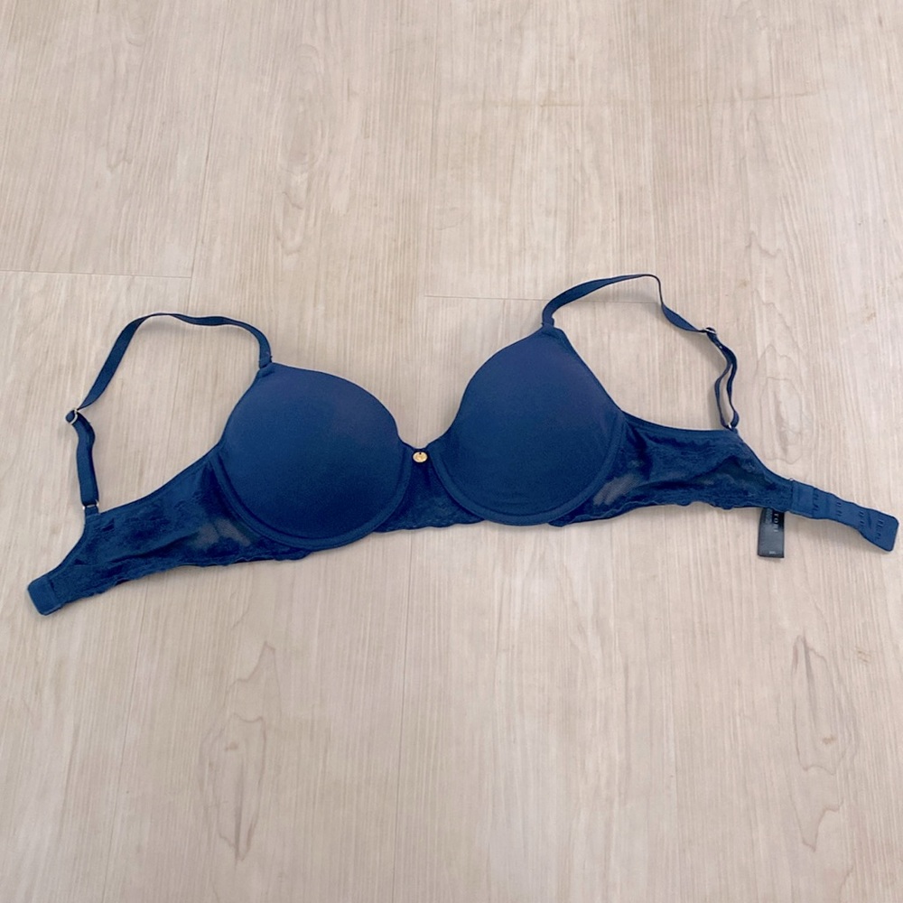 Natori Bliss Perfection bra 32C Navy